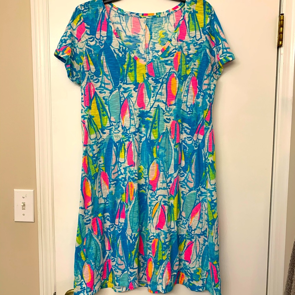 Lilly Pulitzer dress swim cover